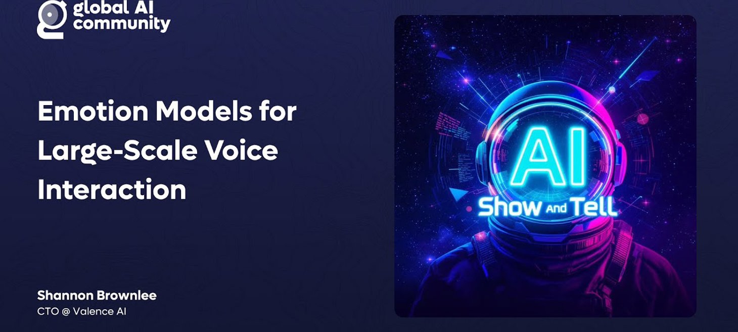 Shannon Brownlee - Emotion Models for Large-Scale Voice Interaction